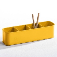 Карандашница Из металла Arreglo единый размер желтый AM.PM  фото, kupilegko.ru